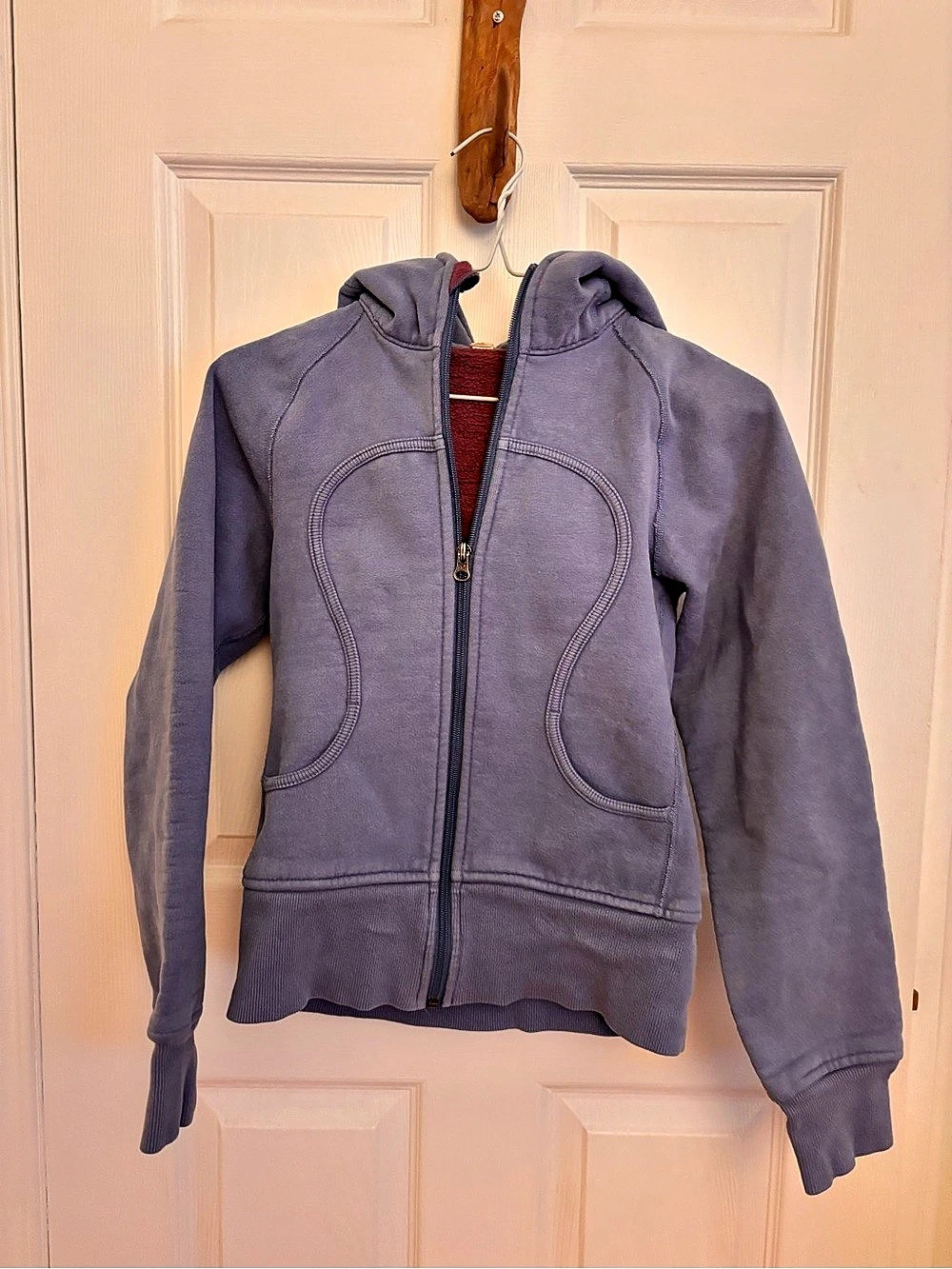 lululemon Scuba Hoodie Women's Full-Zip Purple Size 2